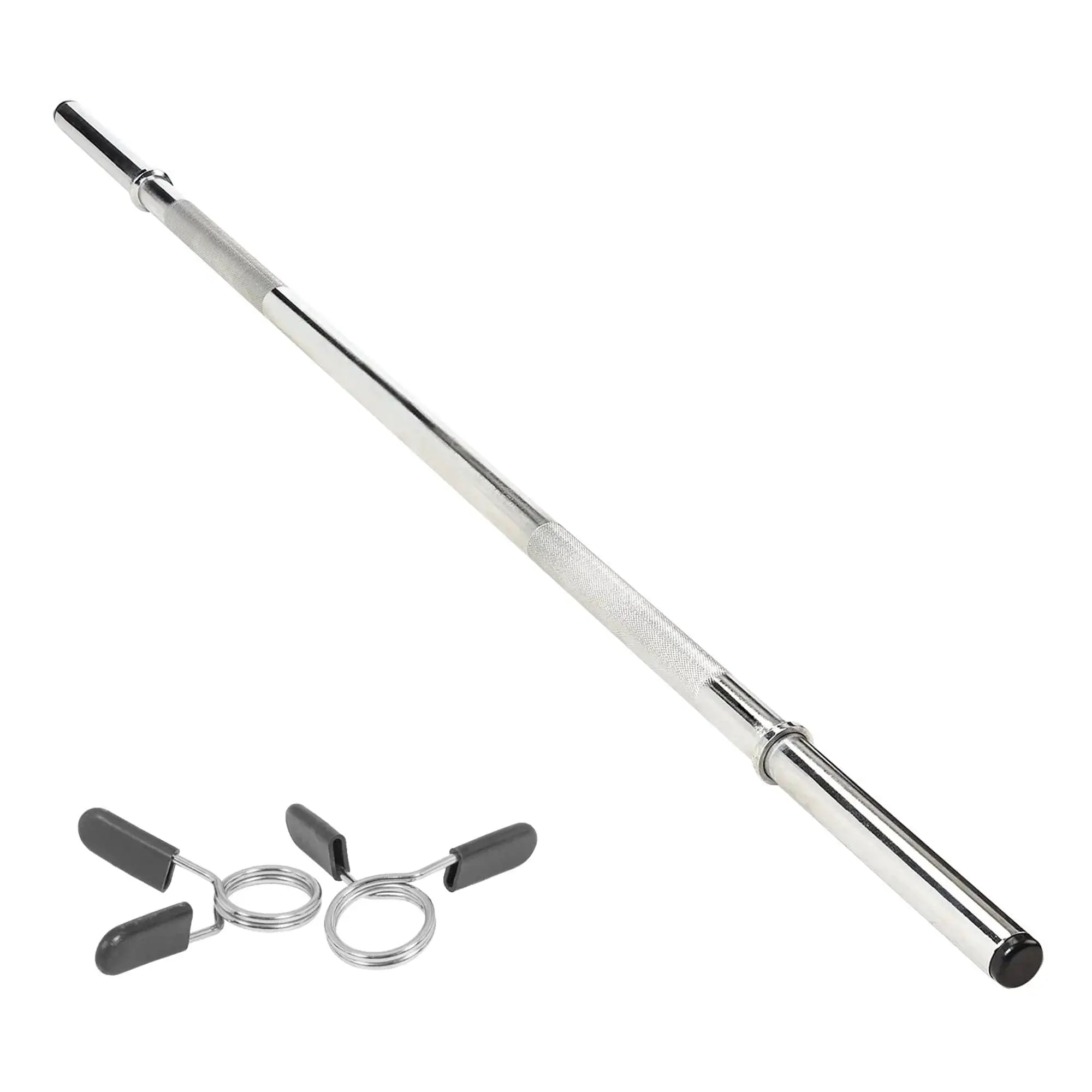 Monster Shop Body Revolution Straight Barbell Bar - 1" Standard 1.4m -