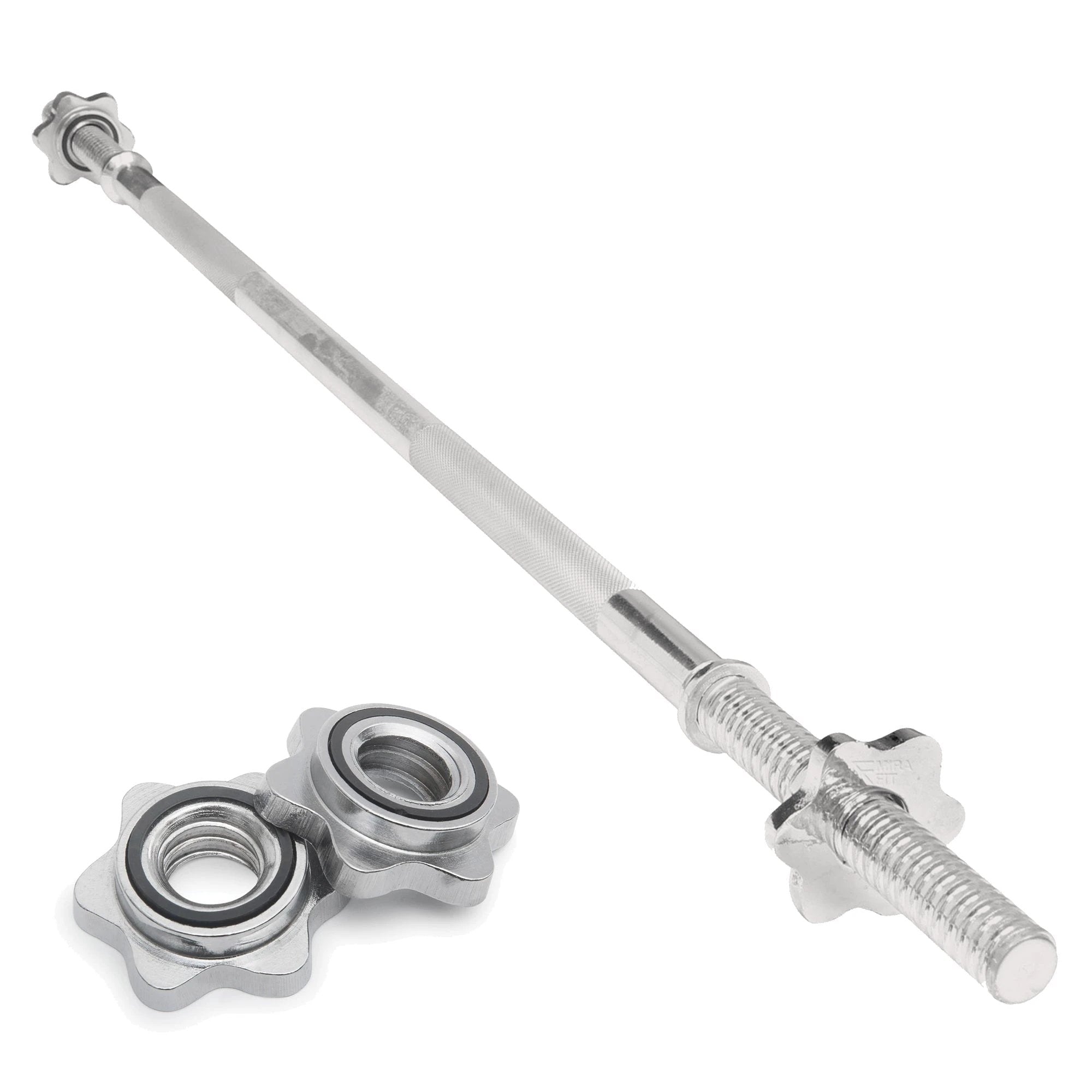 Monster Shop Body Revolution Straight Barbell Bar - 1" Standard 1.4m -