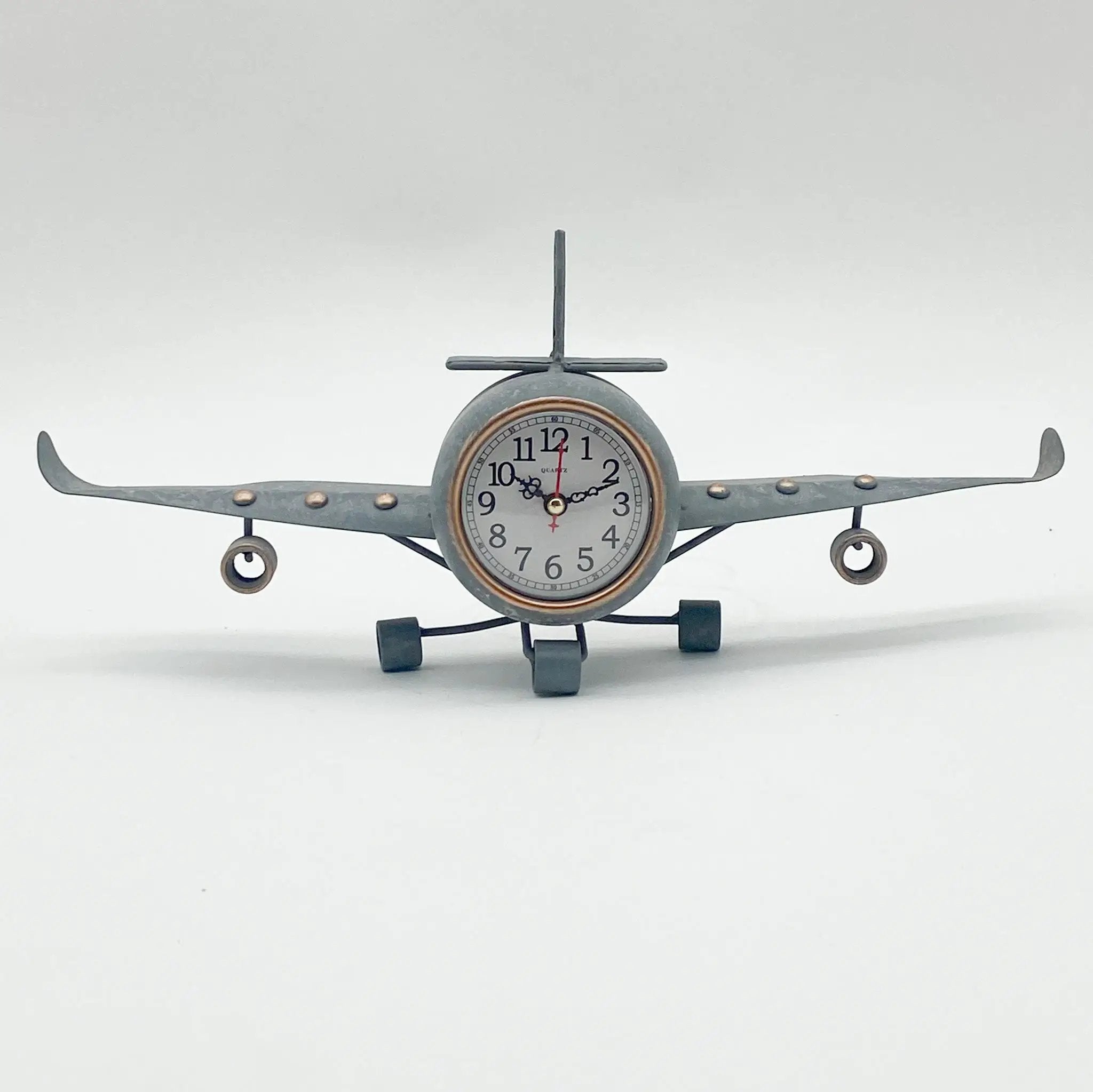 MSL 41CM AEROPLANE TABLE CLOCK - Clock