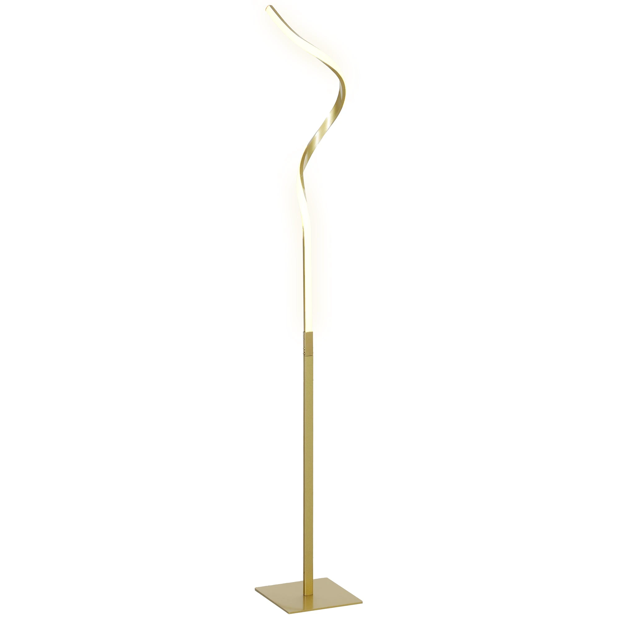 HOMCOM LED Floor Lamp 3 Adjustable Brightness for Living Room - Lamp