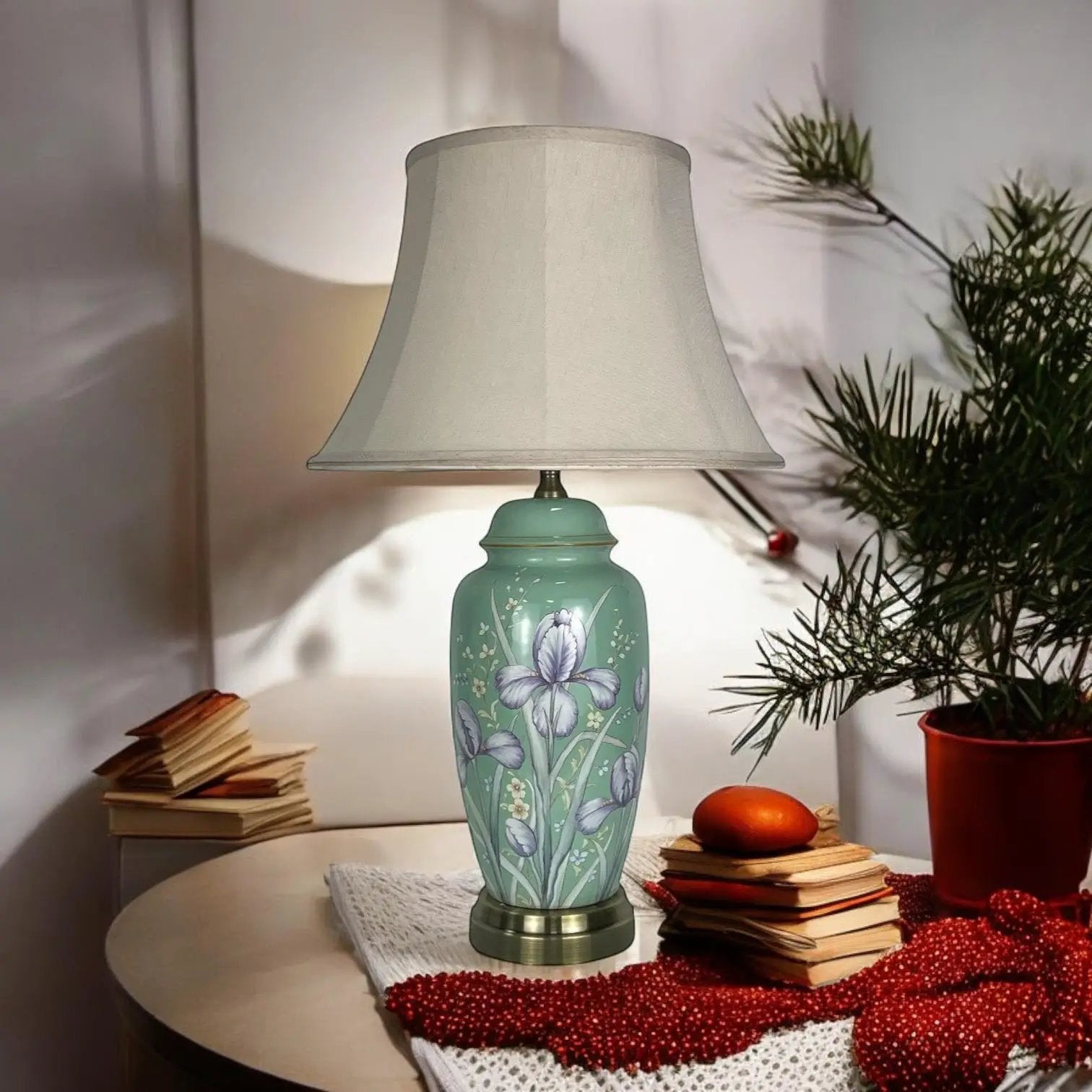 MSL 47CM LAMP AND SHADE - Lamp