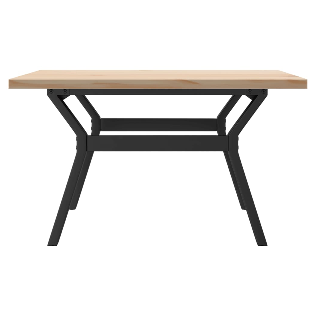 vidaXL vidaXL Coffee Table Y-Frame 80x80x45.5 Cast Iron - Coffee Table