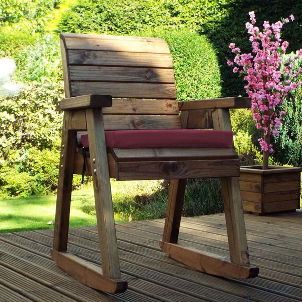 Garden Chair Rocker Free Standing by Charles Taylor Trading