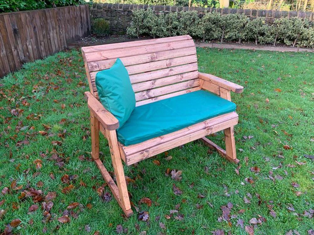 Charles Taylor Trading Rocker Garden Bench Two Seater - Uncategorized Garden Chairs