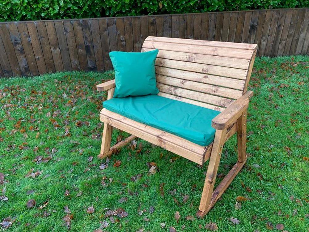 Charles Taylor Trading Rocker Garden Bench Two Seater - Uncategorized Garden Chairs