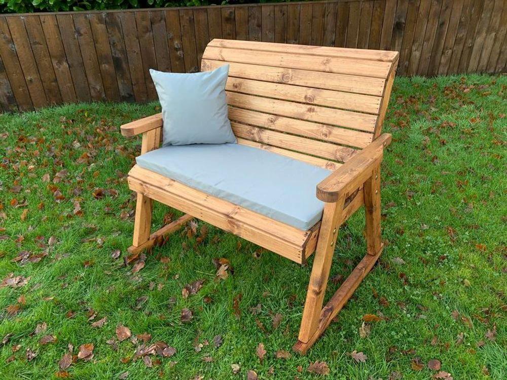 Charles Taylor Trading Rocker Garden Bench Two Seater - Uncategorized Garden Chairs