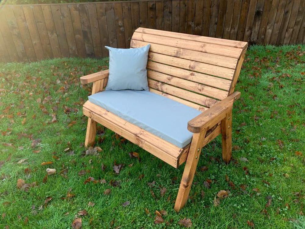 Traditional Two Seater Garden Bench - Garden Chairs from Charles Taylor Trading