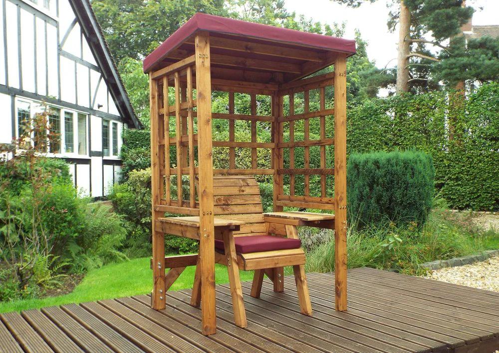 Charles Taylor Trading Wentworth Single Garden Arbour Green - Uncategorized Garden Chairs