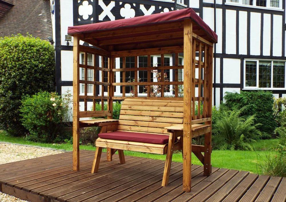 Wentworth Two Seat Arbour Green by Charles Taylor Trading