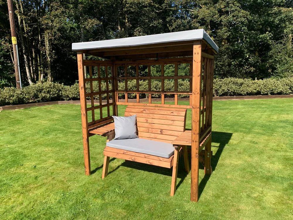 Wentworth Two Seat Arbour Green by Charles Taylor Trading