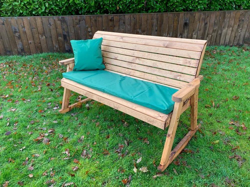 Charles Taylor Trading Three Seater Rocker Garden Bench - Uncategorized Garden Chairs