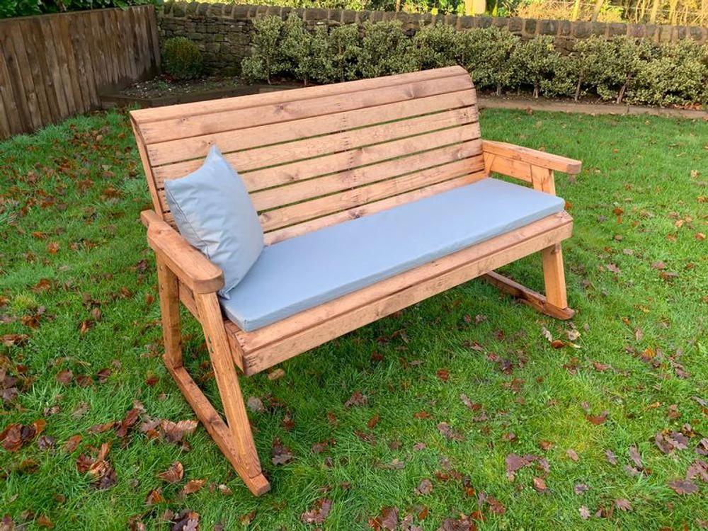 Charles Taylor Trading Three Seater Rocker Garden Bench - Uncategorized Garden Chairs
