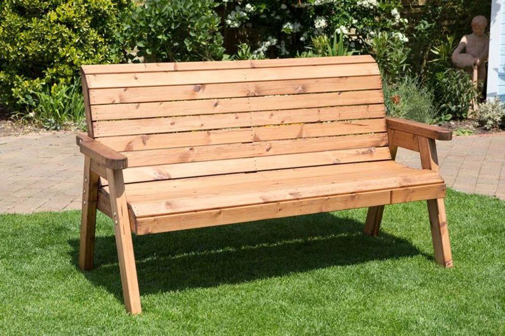 Charles Taylor Trading Three Seater Winchester Garden Bench - Uncategorized Garden Chairs