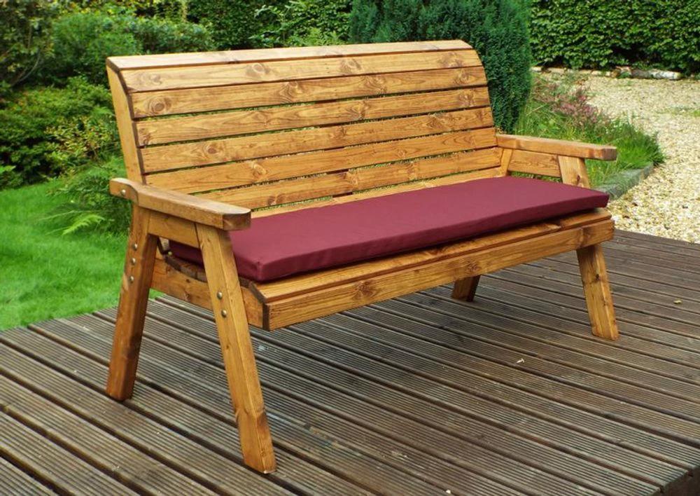 Three Seater Winchester Garden Bench by Charles Taylor Trading