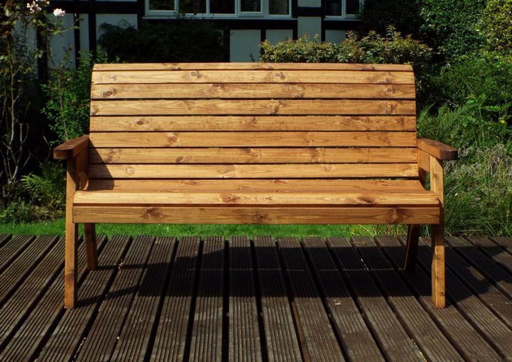 Three Seater Winchester Garden Bench by Charles Taylor Trading