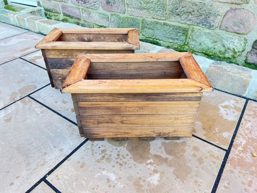 Charles Taylor Trading Regular Wooden Trough Garden Set - Uncategorized Garden Set