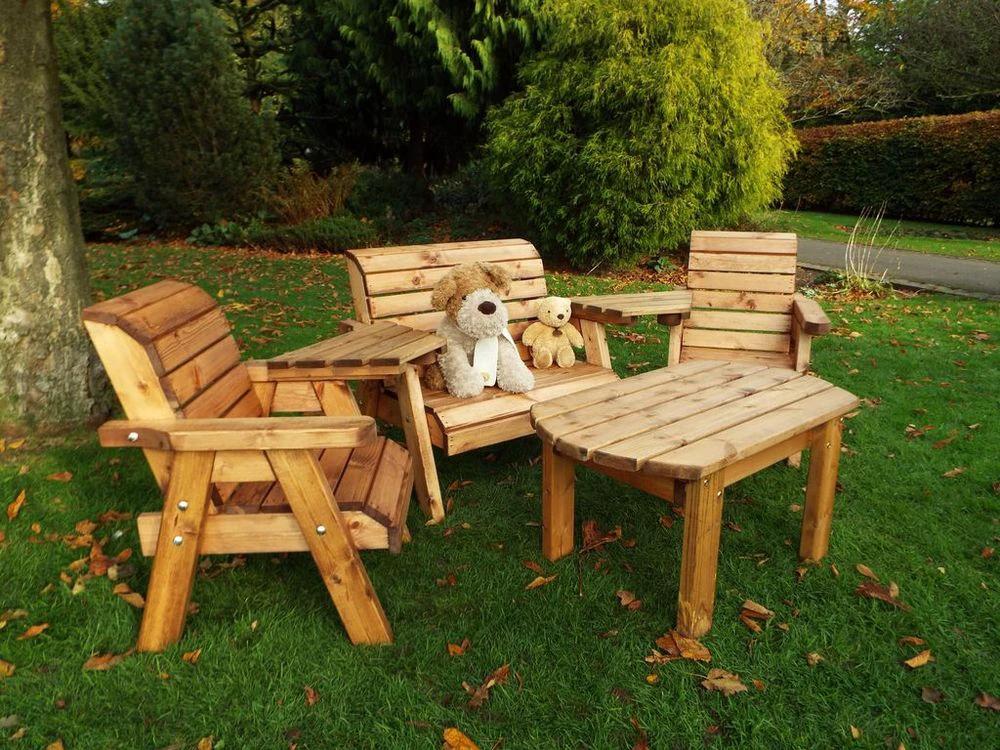 Charles Taylor Trading Kids Four Seater Multi Garden Set - Uncategorized Garden Set