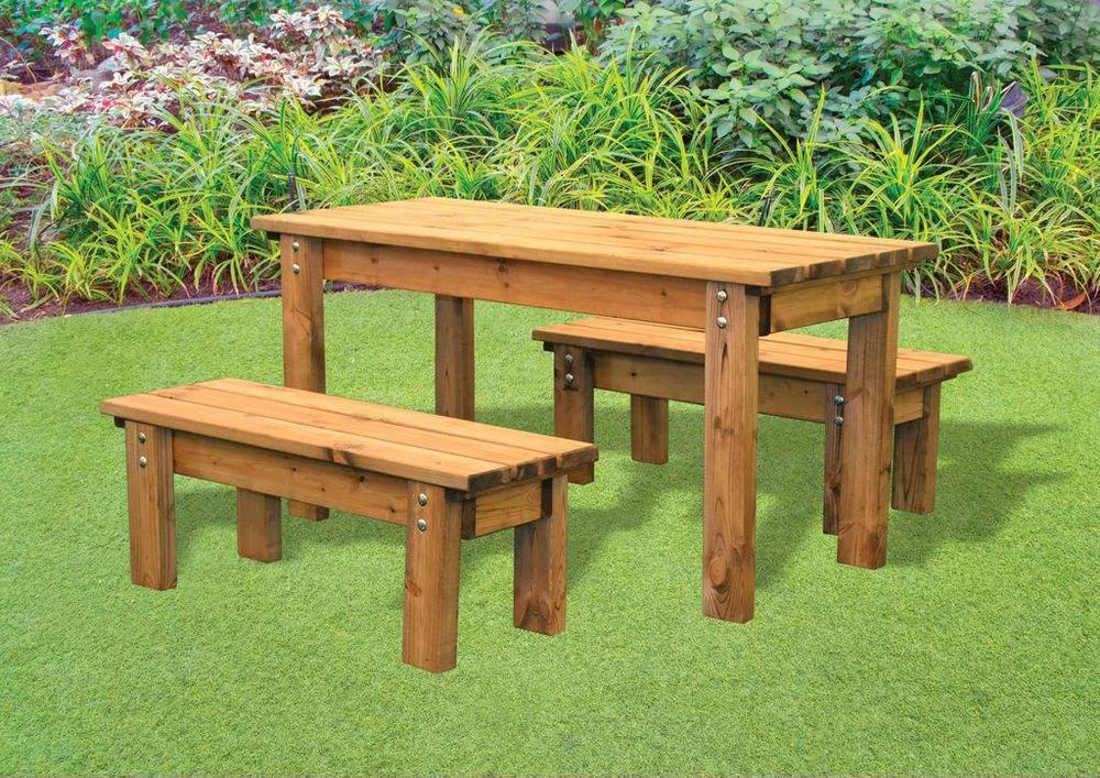 Kids Garden Table & Bench Set by Charles Taylor Trading