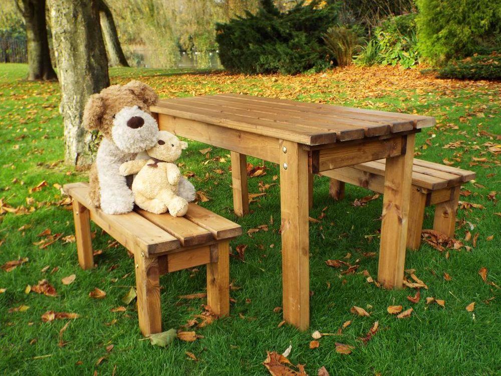 Kids Garden Table & Bench Set by Charles Taylor Trading