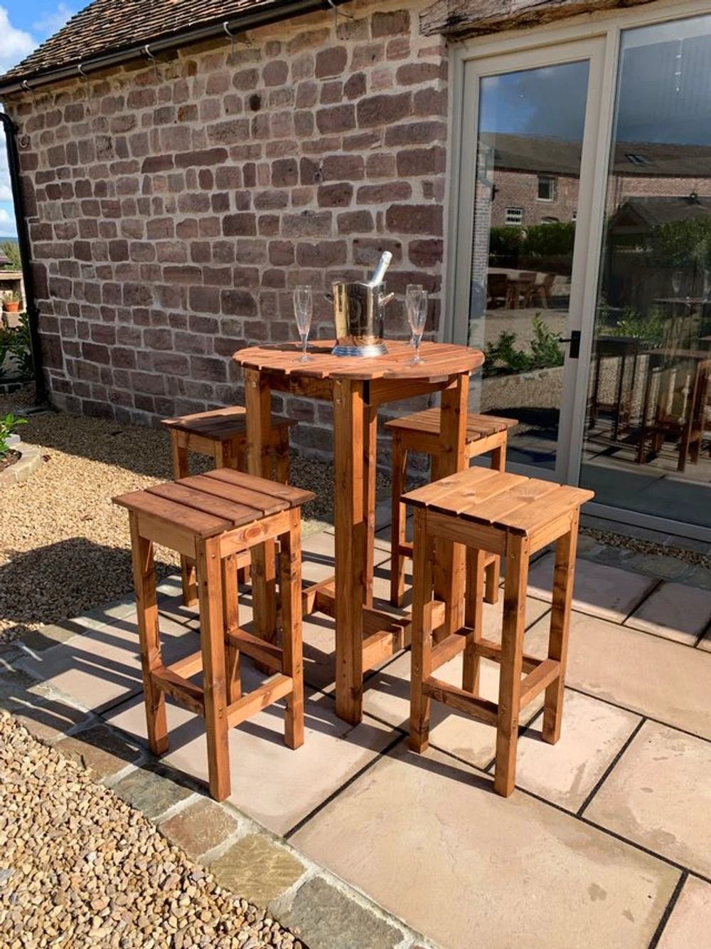 Charles Taylor Trading Alfresco Bar Garden Set - Uncategorized Garden Set