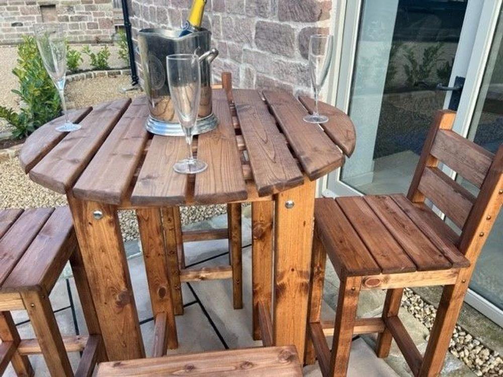 Charles Taylor Trading Deluxe Alfresco Bar Garden Set - Uncategorized Garden Set