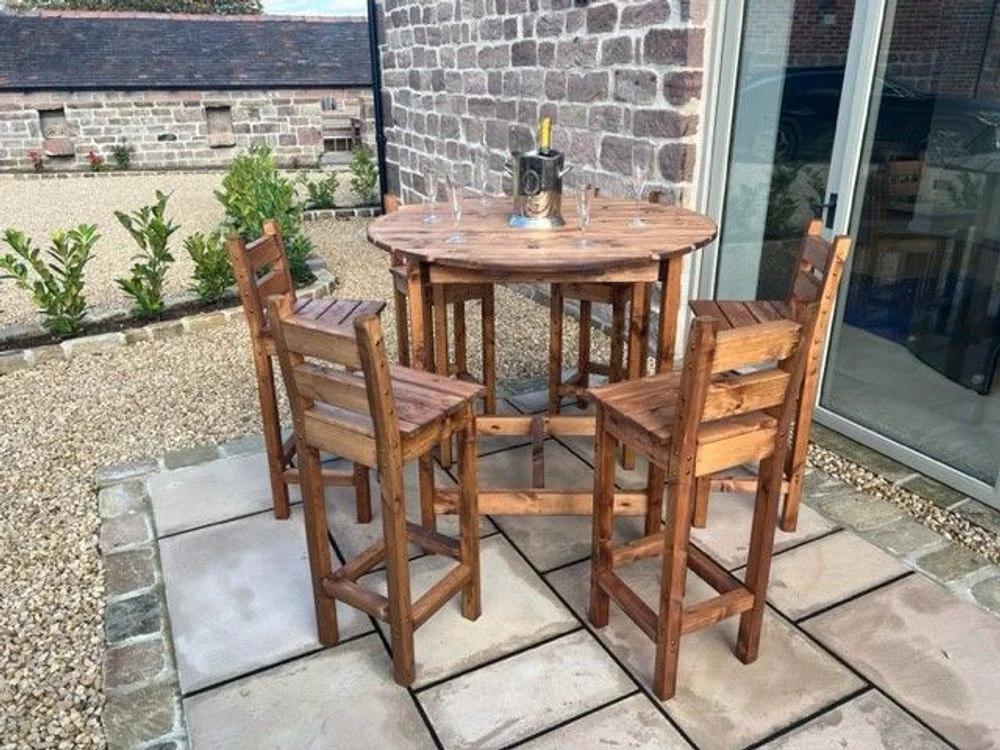 Charles Taylor Trading Deluxe Alfresco Bar Garden Set - Uncategorized Garden Set