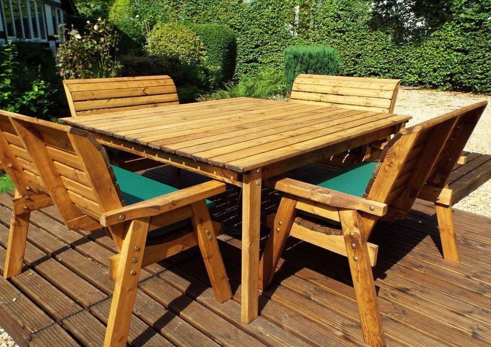 Charles Taylor Trading Eight Seater Table Garden Set - Uncategorized Garden Set