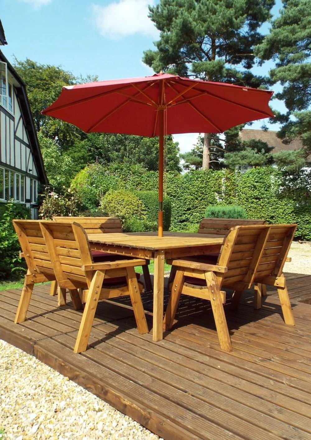 Eight Seater Table Garden Set by Charles Taylor Trading