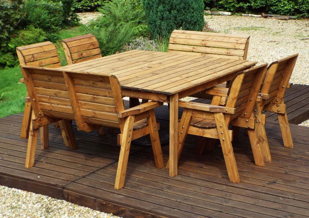 Eight Seater Table Garden Set by Charles Taylor Trading