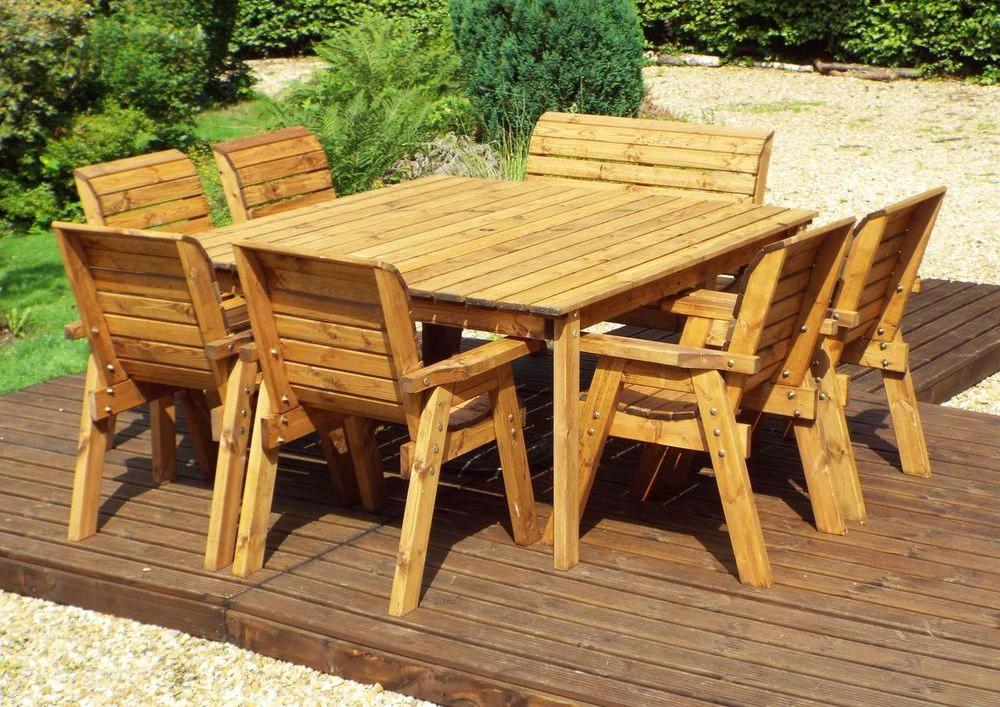 Eight Seater Table Garden Set by Charles Taylor Trading
