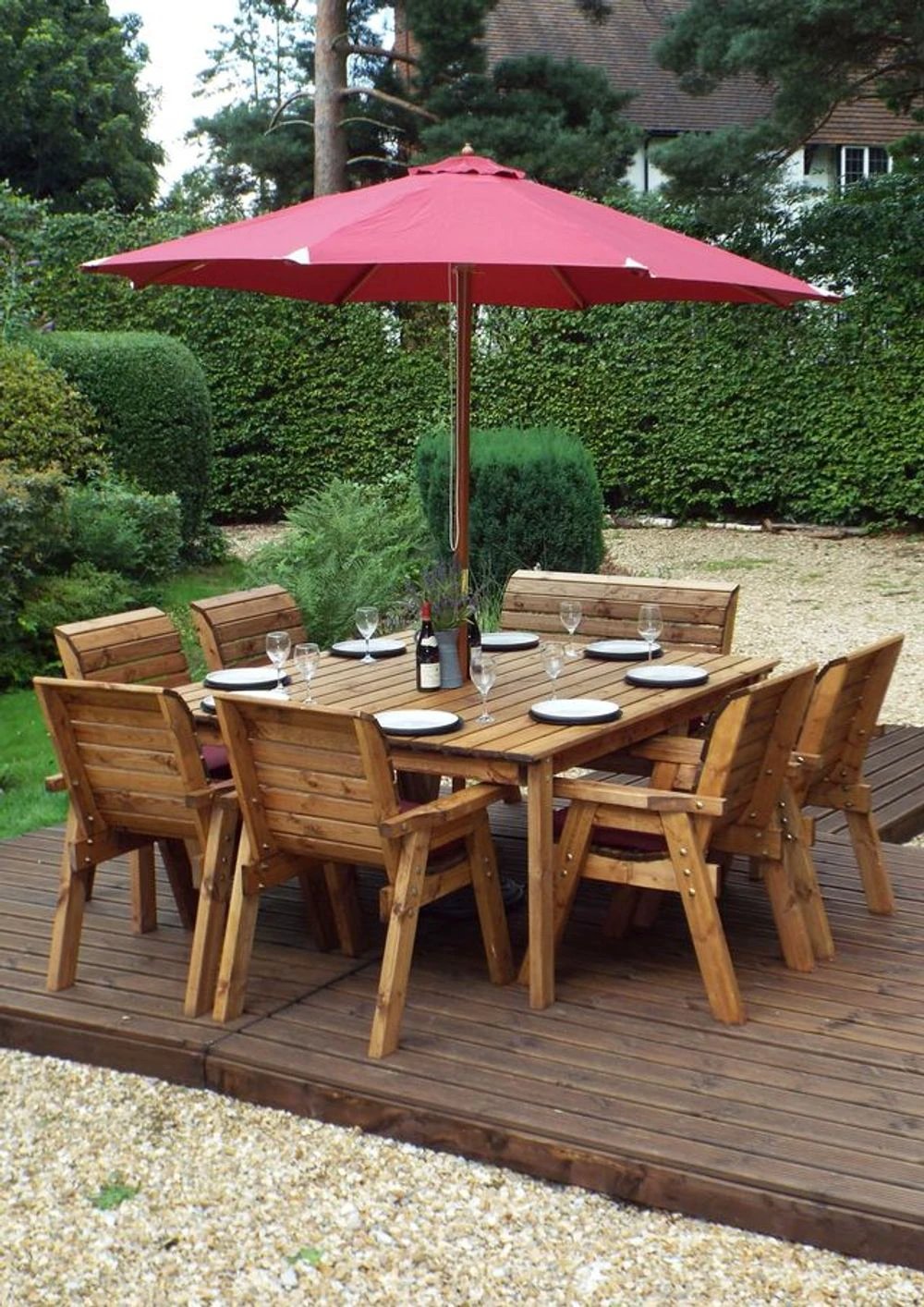 Eight Seater Table Garden Set by Charles Taylor Trading