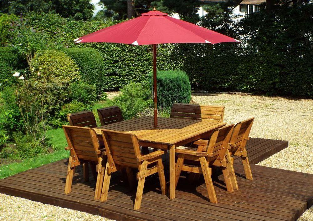 Eight Seater Table Garden Set by Charles Taylor Trading
