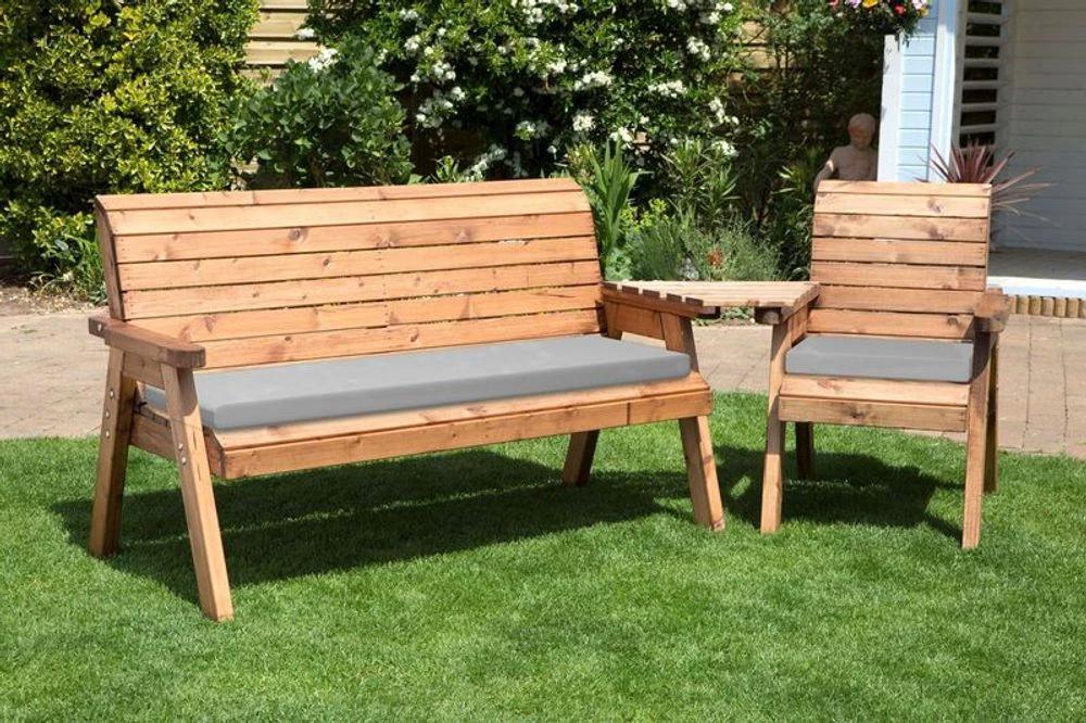 Four Seater Companion Garden Set Angled by Charles Taylor Trading