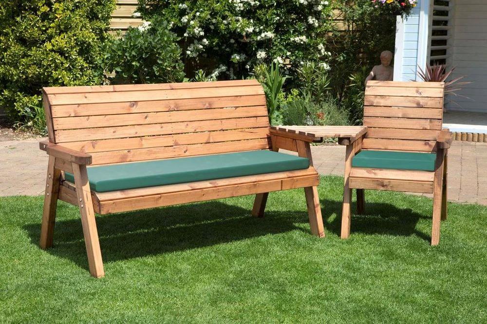 Four Seater Companion Garden Set Angled by Charles Taylor Trading