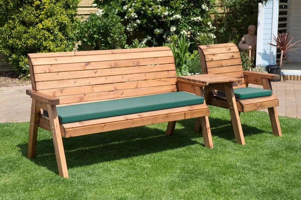 Four Seater Companion Garden Set Straight by Charles Taylor Trading