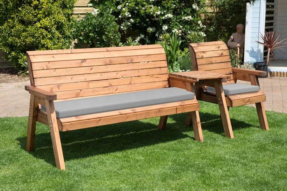 Four Seater Companion Garden Set Straight by Charles Taylor Trading