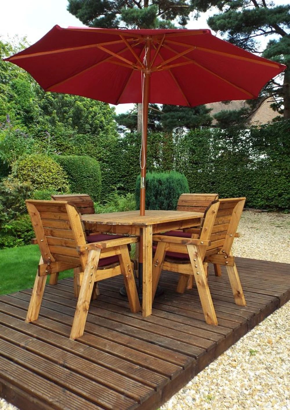 Four Seater Rect Table Set by Charles Taylor Trading