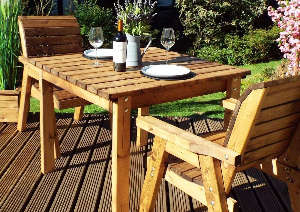 Two Seater Table Garden Set by Charles Taylor Trading