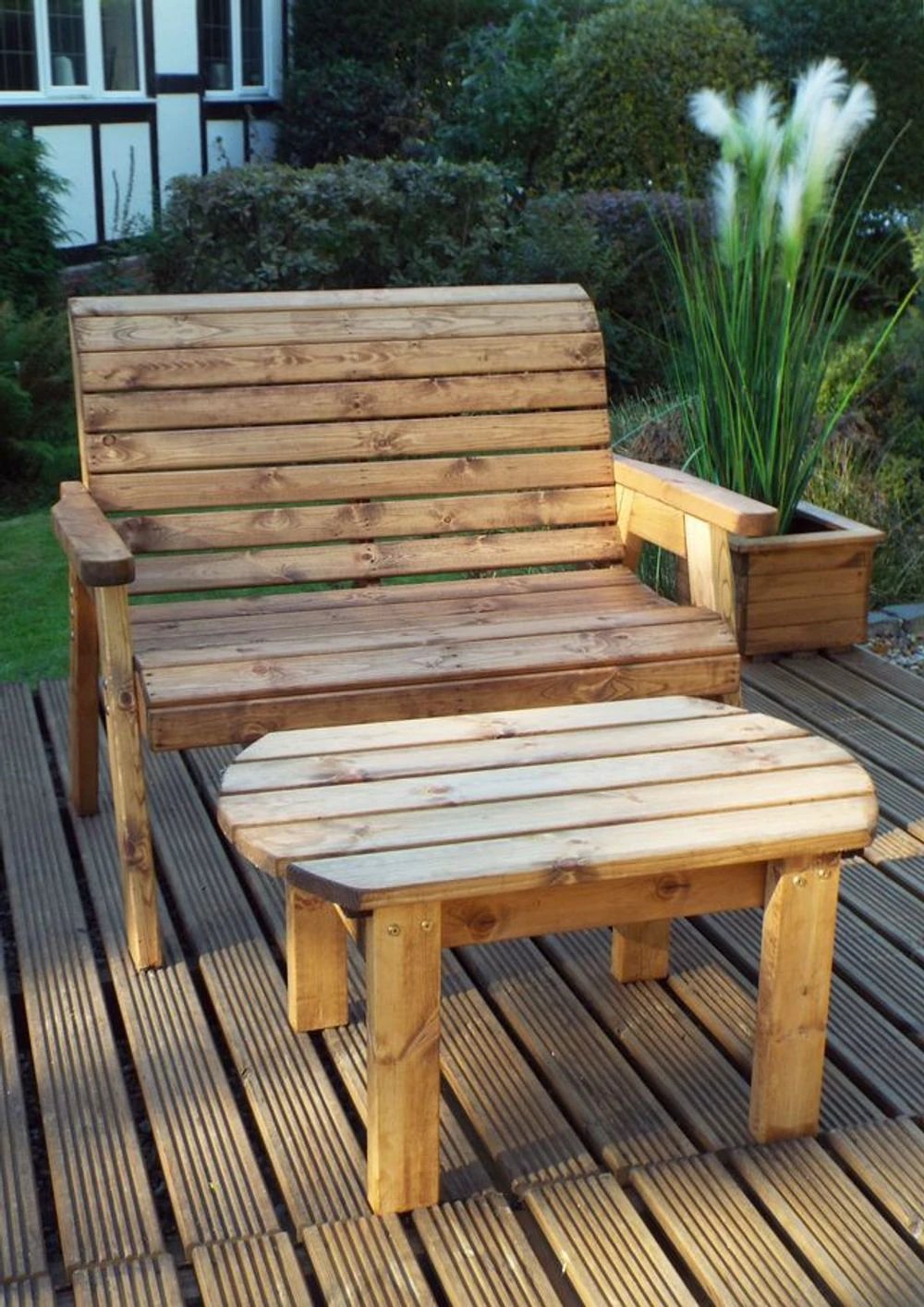 Charles Taylor Trading Deluxe Bench Garden Set - Uncategorized Garden Set