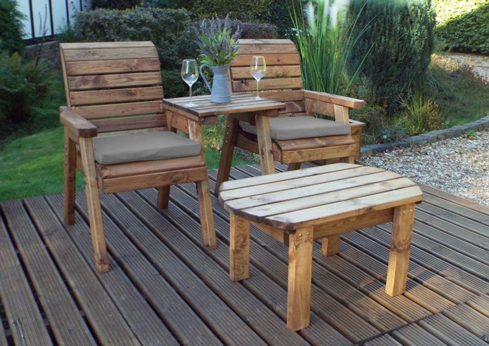 Charles Taylor Trading Twin Companion Dining Garden Set Straight - Uncategorized Garden Set