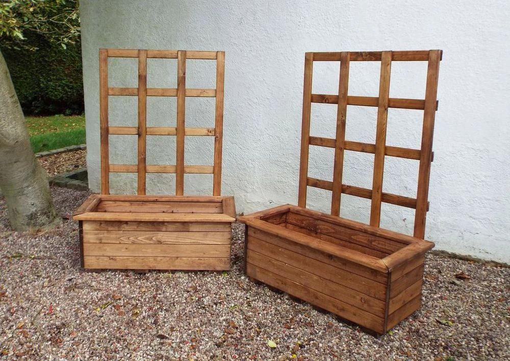 Charles Taylor Trading Large Kensington Garden Planter - Freestanding - Uncategorized Garden Storage