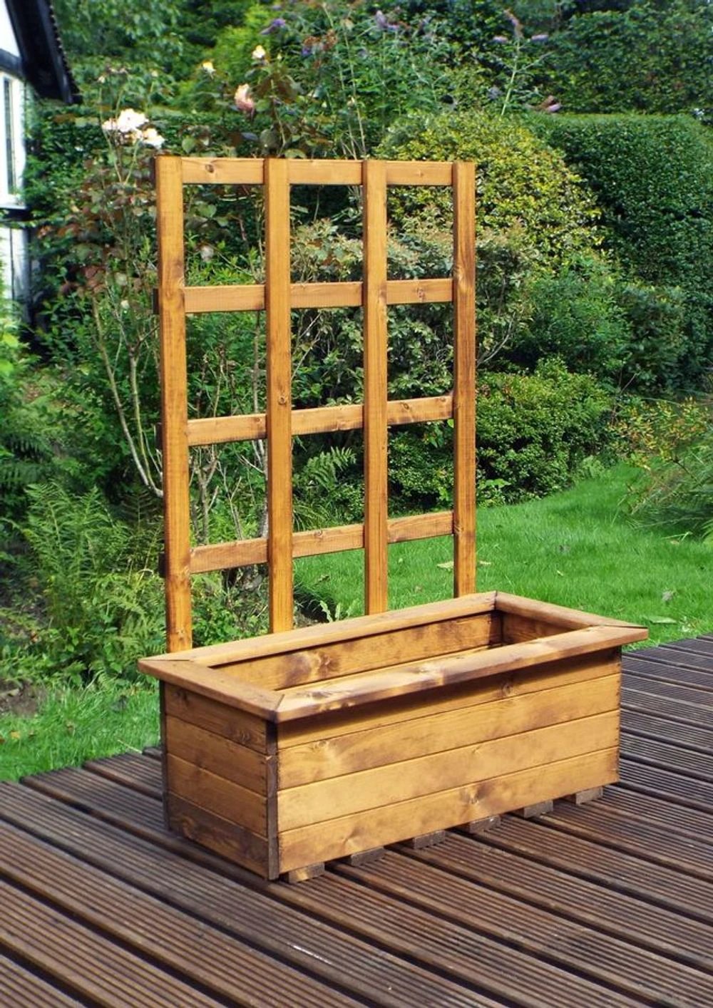 Charles Taylor Trading Large Kensington Garden Planter - Freestanding - Uncategorized Garden Storage