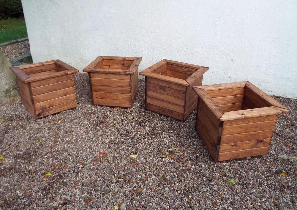 Large Square Garden Planter by Charles Taylor Trading