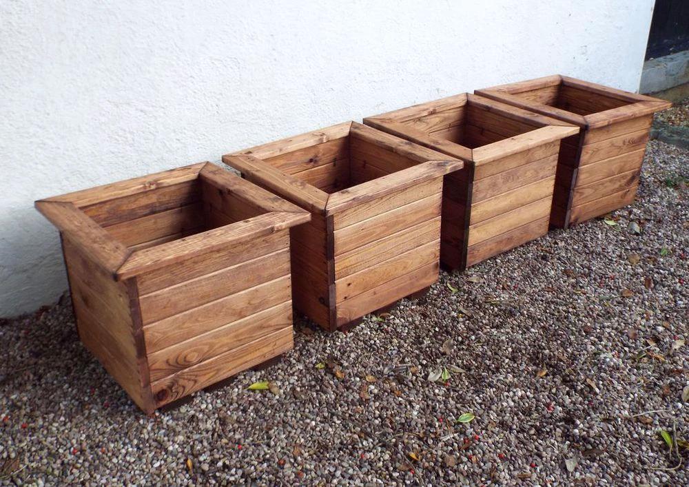 Large Square Garden Planter by Charles Taylor Trading