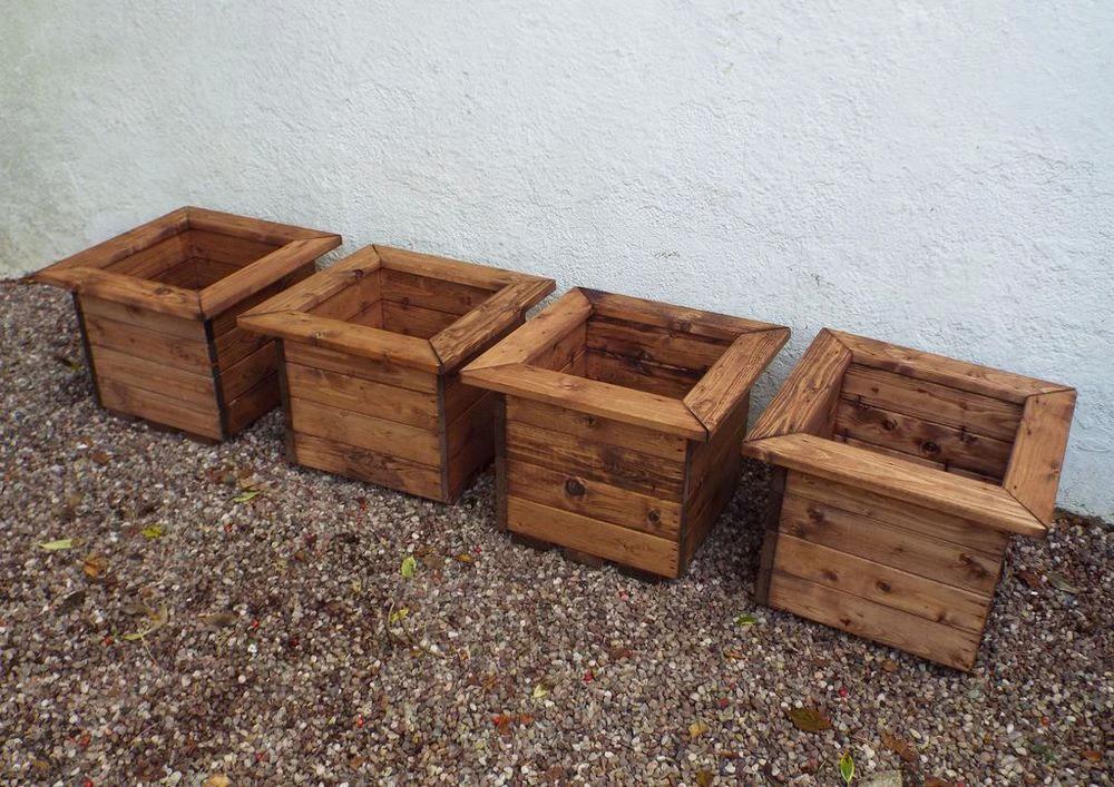 Regular Square Garden Planter by Charles Taylor Trading