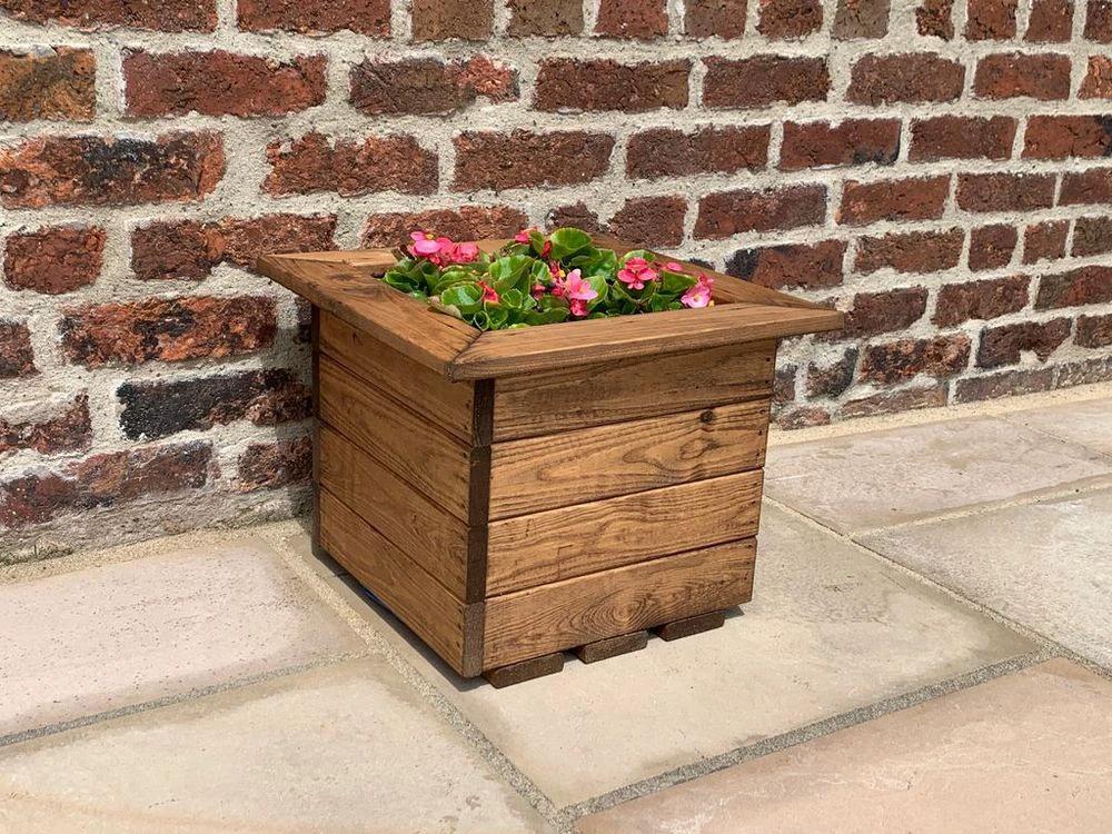Charles Taylor Trading Regular Square Garden Planter - Uncategorized Garden Storage