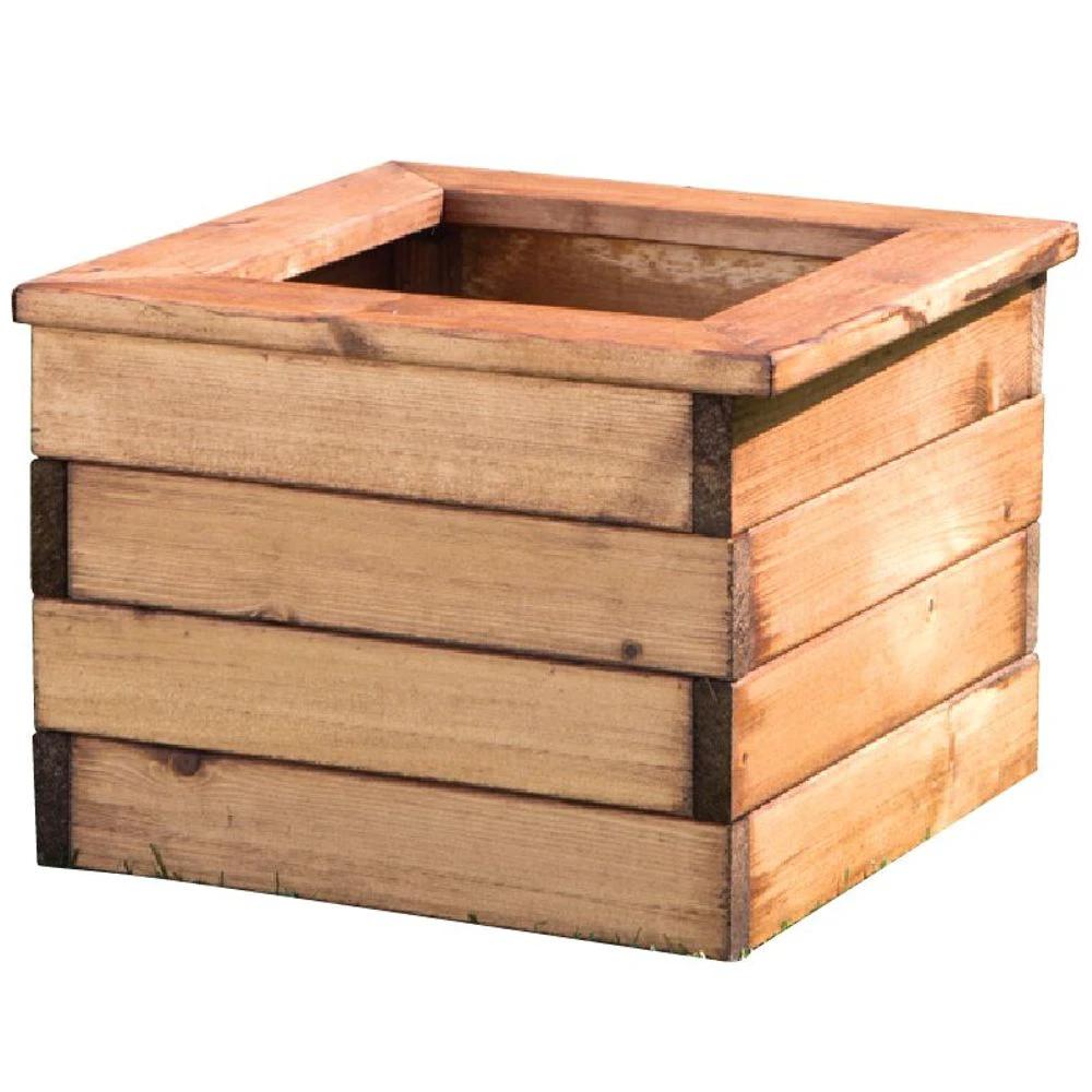 Charles Taylor Trading Regular Square Garden Planter - Uncategorized Garden Storage