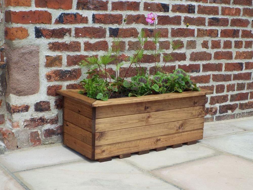 Wooden Trough Garden Set by Charles Taylor Trading
