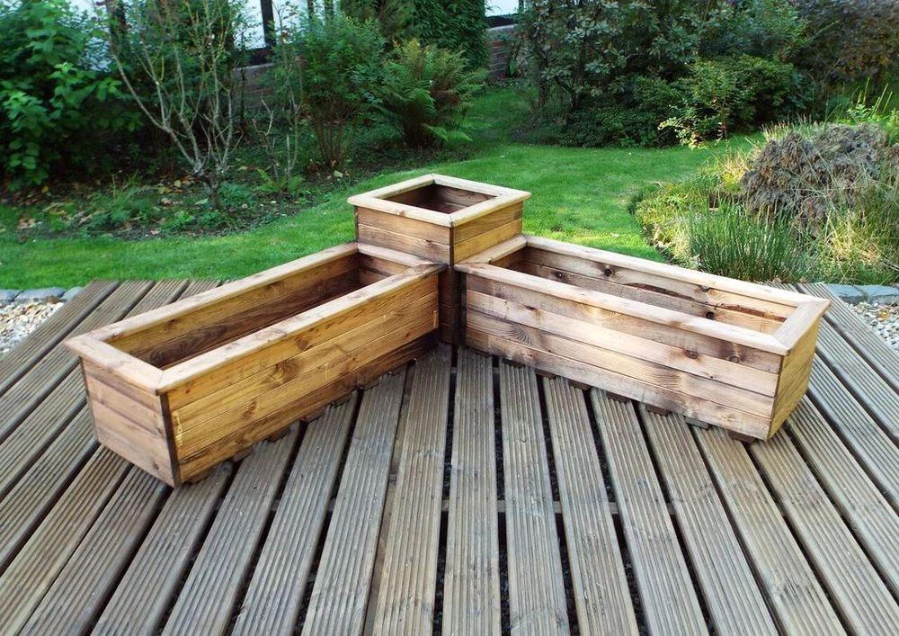 Charles Taylor Trading Corner Planter Garden Set - Uncategorized Garden Storage