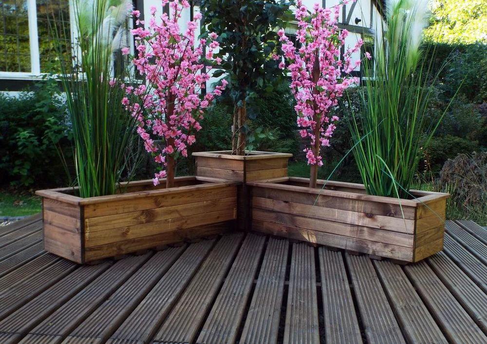 Charles Taylor Trading Corner Planter Garden Set - Uncategorized Garden Storage